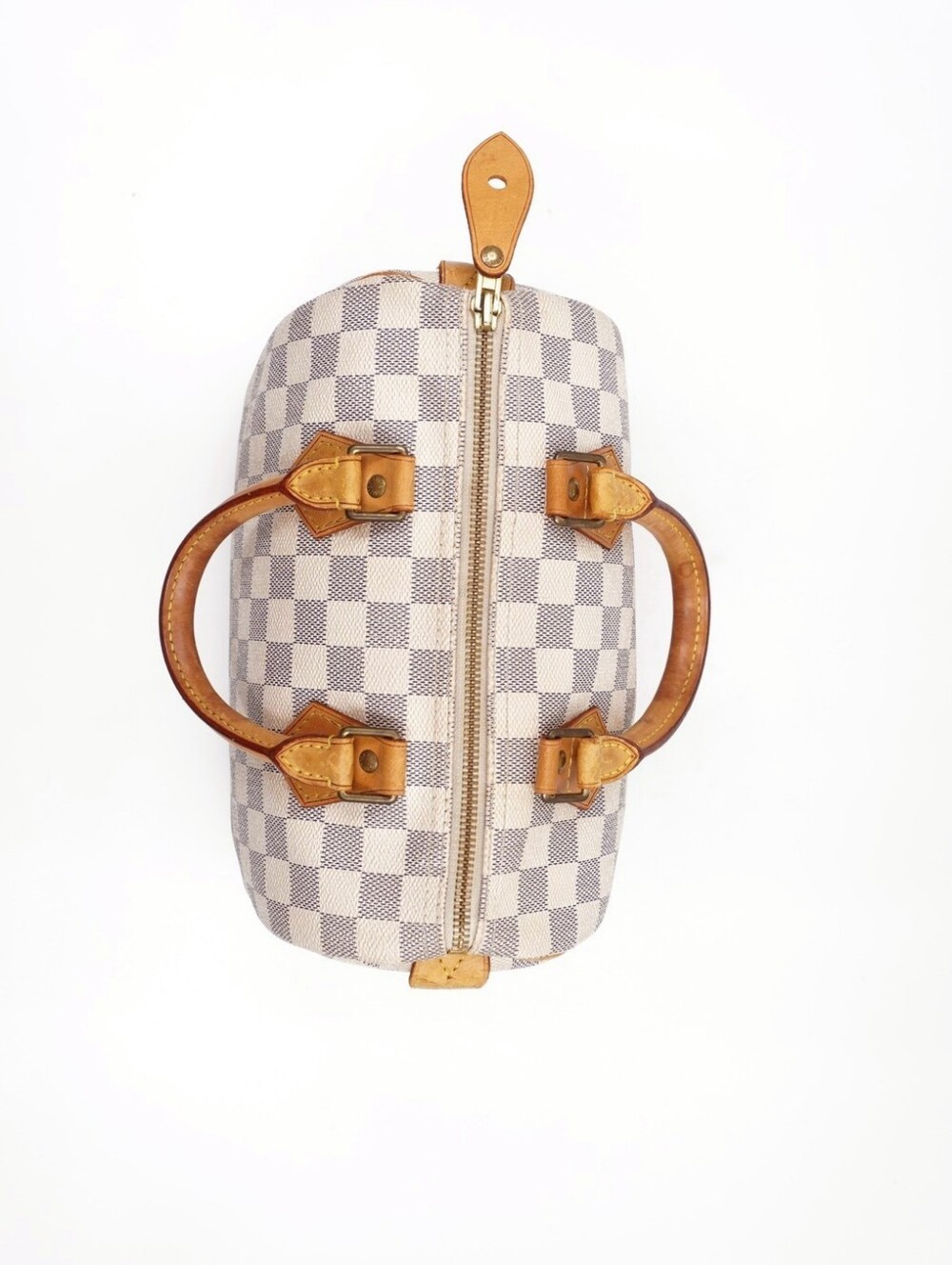 CM32 💗 Louis Vuitton Damier Azur Speedy 25 Handbag - Picture 4 of 15